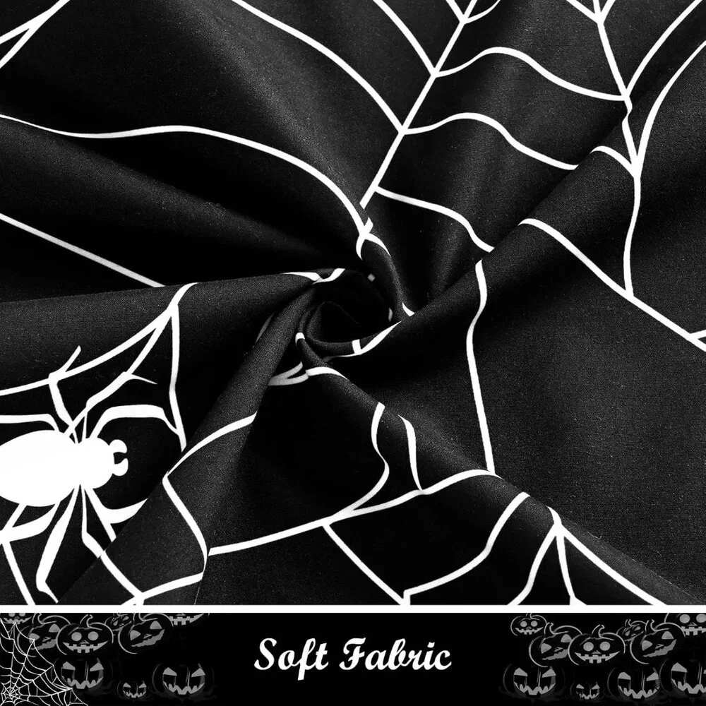 3 Piece Halloween Duvet Cover Queen Size